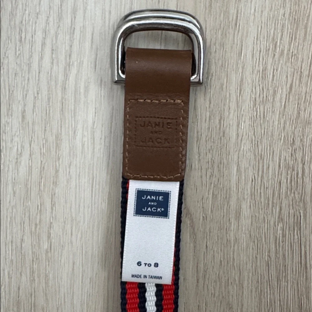 JANIE AND JACK STRIPED BELT